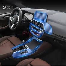 Para bmw x3 x4 f25 f26 g01 g02 2011-2020 painel de engrenagem interior do carro painel tpu filme transparente anti-risco película protetora 2024 - compre barato