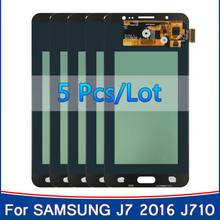 5PCS Original Super Amoled LCD For Samsung Galaxy J7 2016 J710 J710F J710M J710G LCD Display Touch Screen Digitizer Replacement 2024 - buy cheap