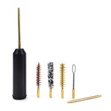 7Pcs/Set Hand Rod Brush Pocket Size Pistol Cleaning Kit For Pistols Cal.38/357/9Mm Outdoor Cleaning Tools 2024 - buy cheap