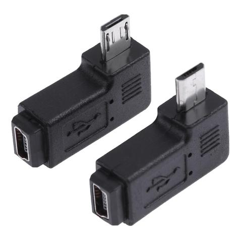 Переходник-гнездо Mini USB/Micro USB (штекер), 2 шт./компл. 2022 - купить недорого