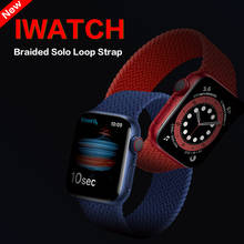 Correa trenzada para Apple watch 1, 2, 34, 5, 6, iwatch 38mm, 42mm, 40mm, 44mm, correa de reloj sólida 2024 - compra barato