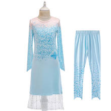 Маскарадное платье Эльзы для девочек; детское платье Анны для дня рождения; Vestidos; Одежда для девочек; детское платье принцессы; костюм для девочек на Рождество 2024 - купить недорого