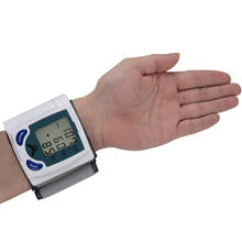 Portable Tonometer Blood Presssure Monitor Systolic/Diastolic Pressure Pulse Rate Wrist Measurement Family Health Care 2024 - buy cheap