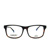 Business Men Square Glasses Frames Acetate Optical Eyewear Male Vintage Leopard Spectacles Myopia Prescription Eyeglasses 2024 - buy cheap