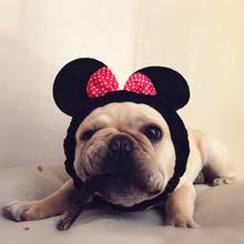 Dog Hair Accessories Fashion Cat Ears Accesorios for Dogs Cats Casual Puppy Acesorios for Small Dogs French Bulldog Pet Products 2024 - buy cheap