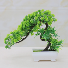 Artificial Plants Bonsai Small Tree Pot Plants Fake Flowers Potted Ornaments for Home Decoration Hotel Room Garden Decor 2024 - buy cheap