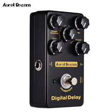 Aural Dream Digital Delay Guitar Effect Pedal 8 Effect Modes Aluminum Alloy Shell with True Bypass Pedals of Guitar Accessories 2024 - buy cheap