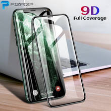 Новинка 9D полное покрытие закаленное стекло для iPhone X XR XS 11 Pro Max 11Pro Защита экрана для iPhone 8 7 6 6s Plus защитная пленка 2024 - купить недорого