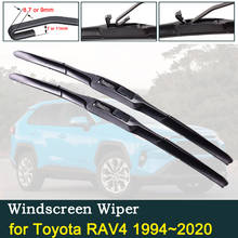 Escobillas de limpiaparabrisas para Toyota RAV4 1994 ~ 2020 XA10 XA20 XA30 XA40 XA50 RAV 4 2000 2006 2012 2013 2018, accesorios, limpiaparabrisas 2024 - compra barato