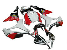 Kit de carenagem com molde de injeção para cbr600rr, 07, 08, cbr 600 rr, f5, cbr 600rr, 2007, 2008, conjunto de carenagens em branco e vermelho + presentes, hh 20 2024 - compre barato