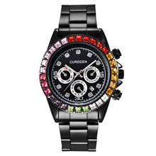 Mens Top Brand Watches Fashion Stainless Steel Business Waterproof Date Quartz Designer Wristwatches Montres de Marque de Luxe 2024 - buy cheap