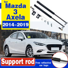 Frente do carro capô capa motor elevador suporte haste hidráulica suportes de gás para mazda 3 6 axela atenza 2014 2015 2016 2017 2018 2024 - compre barato