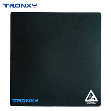 Tronxy Black Masking Tape 3D Printer Parts Heatbed Sticker 220*220mm 255*255mm 330*330mm Black Stickers 3D Printer Accessories 2024 - buy cheap