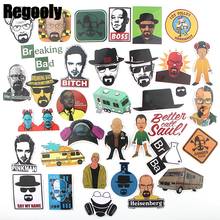 34pcs BreakingBad Anime Children Scrapbooking Stickers Waterproof PVC Skateboard Guitar Suitcase Funny Graffiti Sticker Kids Toy 2024 - buy cheap