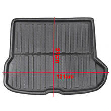 Bandeja de revestimiento para maletero de coche, alfombrilla protectora de barro, impermeable, para Volvo XC40, 2017, 2018, 2019 2024 - compra barato