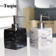 Liquid Soap Dispensers Marble Style 400 ML Soap Dispenser Deck Press Type Shampoo container Shampoo Bottle Bath Dew Container 2024 - buy cheap