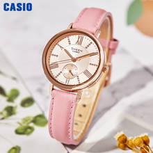 Reloj Casio de Cristal Swarovski para mujer, relojes de mujer, reloj de cuarzo resistente al agua hasta 50m, accesorio para mujer 2024 - compra barato