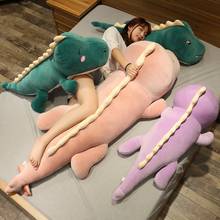 Big Size Long Lovely Dinosaur Plush Toy Soft Stuffed Cartoon Animal Doll Boyfriend Sleeping Pillow Kids Girls Birthday Gift 2024 - buy cheap