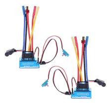 Waterproof 45A 60A 80A 120A Brushless ESC Electric Speed Controller Dust-proof for 1/8 1/10 1/12 RC Car Crawler RC Boat Part 2024 - buy cheap