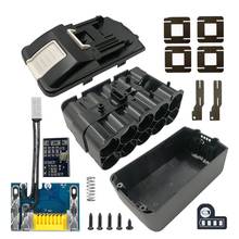 BL1830 10x21700 чехол для аккумулятора PCB Защитная печатная плата корпус BL1860 для MAKITA 18 в 3.0Ah 9.0Ah дом 2024 - купить недорого