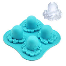 Ice Cube Tray Octopus Shape Ice Cube DIY Mould Pudding Jelly Mold Tray Home DIY Cocktail Bar Ice Cube Mould 2024 - buy cheap