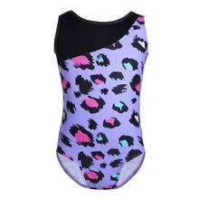 Kids Girls Leotard Clothes Sleeveless One-Piece Ballet Bodysuit Cute Leopard Print Gymnastic Workout Jumpsuit Children Dancewear 2024 - buy cheap