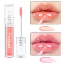 Brilho labial espelhado 2 cores, maquiagem brilho labial transparente macio hidratante para meninas maquiagem para lábios tslm1 2024 - compre barato