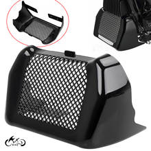 Motorcycle Gloss Black ABS Oil Cooler Cover For Harley Touring Electra Street Glide Road King  FLHR FLHRC 2017 2018 2019 2020 2024 - buy cheap