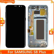 AAA+++ LCD For Samsung Galaxy S8 plus G955fd G955F G955 with frame Lcd Display With Touch Screen Digitize 100%Tested 2024 - buy cheap