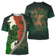 Eire Irish Saint Patrick day Men Women 3D All Printed T Shirts Unisex Harajuku  Shirt Tee Tops 2024 - buy cheap
