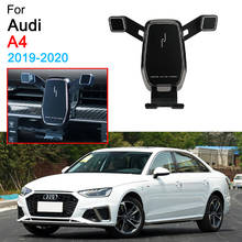 Soporte de teléfono móvil para coche, montaje de ventilación de aire, soporte de teléfono para llamadas para Audi A4 B9, accesorios 2019, 2020 2024 - compra barato