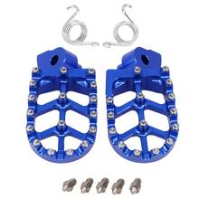 Motorcycle Footrest Footpeg Foot Pegs for Yamaha YZ / YZF / WR / 85/250/250/400/450/450F 2024 - buy cheap