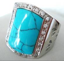 8colors! red/green jade/moonjade/tiger eye jade/ turquoises /red/black agates ring(#9 10 11) 2024 - buy cheap