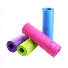 Tapete de ioga em eva de 4mm, material espesso e antiderrapante para exercícios, 4 cores, dobrável, para academia e ioga, ideal para pilate 2024 - compre barato