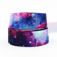 IuBuFiGo ribbon 7/8" 22mm Gradient color Printed Grosgrain ribbon Tape DIY Handmade Tape 2024 - buy cheap