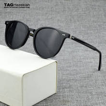 2020 luxury Brand Round polarized sunglasses Men Vintage sunglasses for women Acetate Retro Transparent sun glasses men OV5318U 2024 - buy cheap
