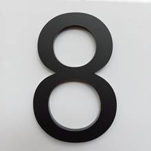 10cm Modern House Number Door Home Address Mailbox Numbers for House Number Digital Door Outdoor Sign 4 Inch. #8 MatteBlack 2024 - buy cheap