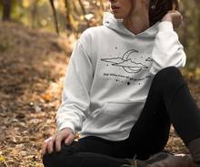 Stop letting people tell you you cannot shine women Hoody sweatshirt Unisex Motivational Quote Hoodies moon graphic cotton Tops 2024 - buy cheap