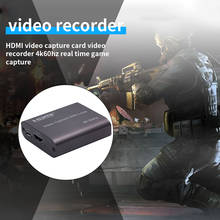 Portable HD to USB 2.0/3.0 4K Video Capture Card 1080P Capture Card Recording Box for Live Streaming Screen Recorder 2024 - buy cheap