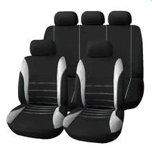 Универсальные чехлы для автомобильных сидений, подходят для большинства автомобилей, полный комплект, аксессуары для стайлинга автомобиля, инструменты для подушек, чехлы для автомобильных сидений 2024 - купить недорого