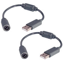 Vococal 2 шт. запасной ключ USB кабель для Microsoft Xbox 360 аксессуары для проводных контроллеров 2024 - купить недорого