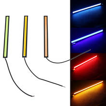 Luces LED COB impermeables para coche, lámpara de conducción de luz antiniebla DRL, 12V, 17cm, 1 ud. 2024 - compra barato