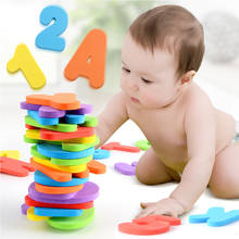 Baby Bath Puzzle Toy 26pcs English Letters+10pcs Numbers Set for Maths Game for Kids Boys Girls Gifts Education Toys 2024 - buy cheap