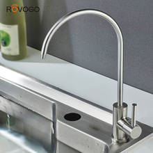 ROVOGO-grifo con filtro de agua para cocina, sistema de filtración de agua potable, acabado de níquel cepillado de acero inoxidable 304 2024 - compra barato