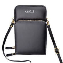 Brand Designer Mini Women Shoulder Bags PU Leather Phone Crossbody Bag Ladies Purse Zipper Clutch Female Small Messenger Bag NEW 2024 - buy cheap