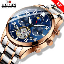 HAIQIN Men's watches mechanical Mens Watches top brand luxury automatic watch men gold wirstwatch male Tourbillon Reloj hombres 2024 - buy cheap