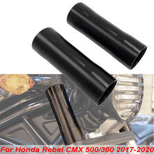 Cubierta deslizante de tubo de arranque para motocicleta Honda Rebel, cubierta protectora de tubo, accesorios para Moto, para Honda Rebel CMX 300 500 CMX300 CMX500 2017-2020 2024 - compra barato