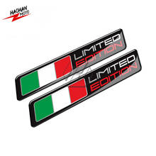 Наклейка для PIAGGIO VESPA, наклейка для Aprilia Ducati, Италия, флаг, лимитированный выпуск, наклейка для стайлинга автомобиля, наклейки 2024 - купить недорого