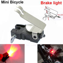 Миниатюрный стоп-сигнал для велосипеда, задний фонарь для крепления, велосипедный светодиодный фонарь, высокая яркость, водонепроницаемый светодиодный фонарь, велосипедные аксессуары 2024 - купить недорого