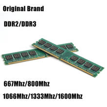 Used Kingston Desktop RAM DDR2 2GB 2g 800MHz 667Mhz PC DIMM Memory RAM 240 pins For AMD intel 8gb 4gb ddr3 1333Mhz 1600Mhz 1333 2024 - купить недорого